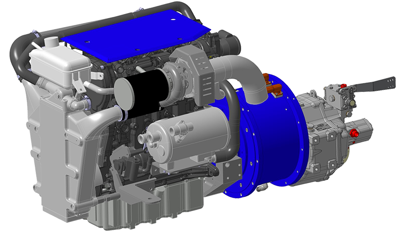 20 HYBRID POWERTRAINS RANGE BHS 96Vdc
